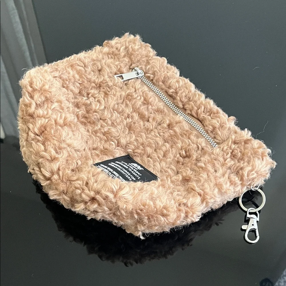 Urban Outfitters BDG Brown Furry Pouch